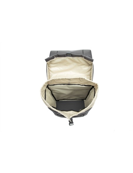 New Looxs fietstas dubbel Vigo grey 37L