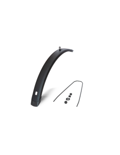 EF spatbord voor Tempo Square 28 inch 72mm zwart