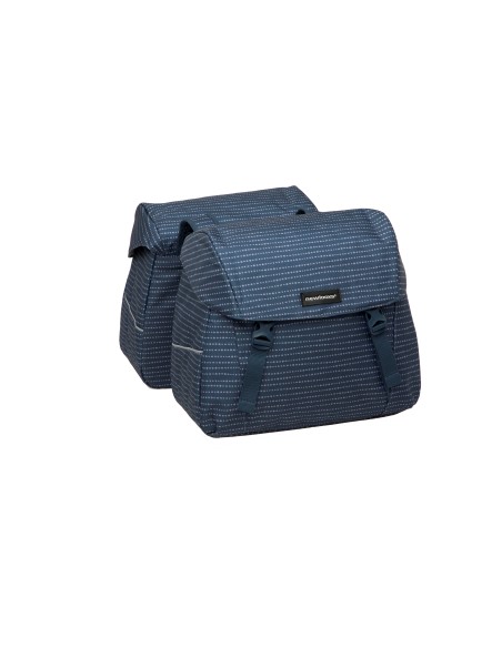 New Looxs fietstas dubbel Joli nomi blue 37L