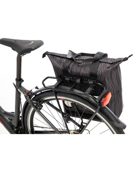 New Looxs fietstas enkel shopper Kota Alma black 24L