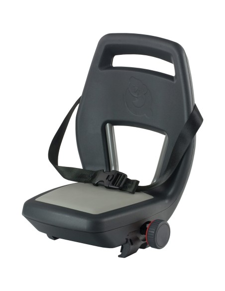 Qibbel achterzitje Junior 6+ Granite Grey - antraciet/grijs