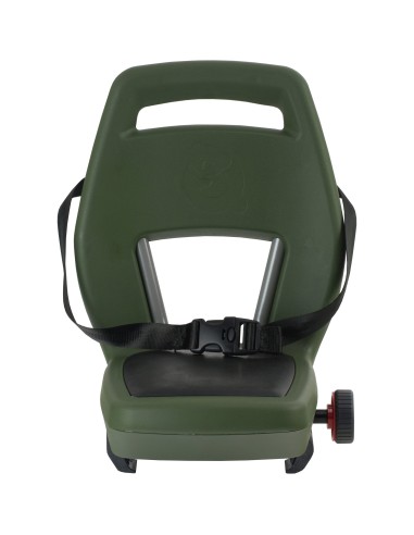 Qibbel achterzitje Junior 6+ drager bev. groen/zwart