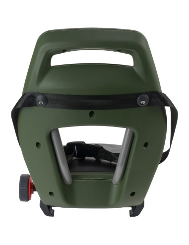 Qibbel achterzitje Junior 6+ drager bev. groen/zwart