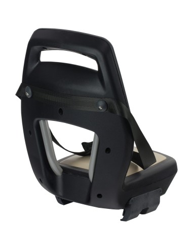 Qibbel achterzitje Junior 6+ drager bev. zwart/khaki