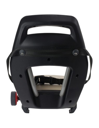 Qibbel achterzitje Junior 6+ drager bev. zwart/khaki