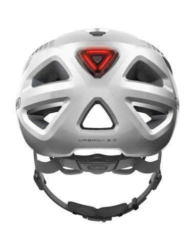 Abus helm Urban-I 3.0 signal silver M 52-58cm