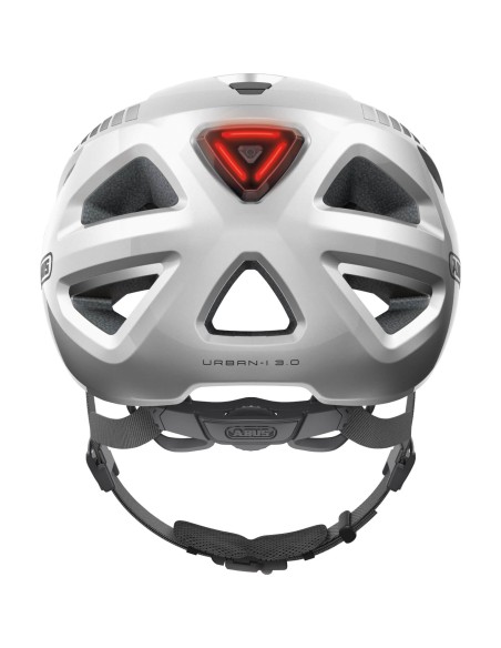 Abus helm Urban-I 3.0 signal silver M 52-58cm