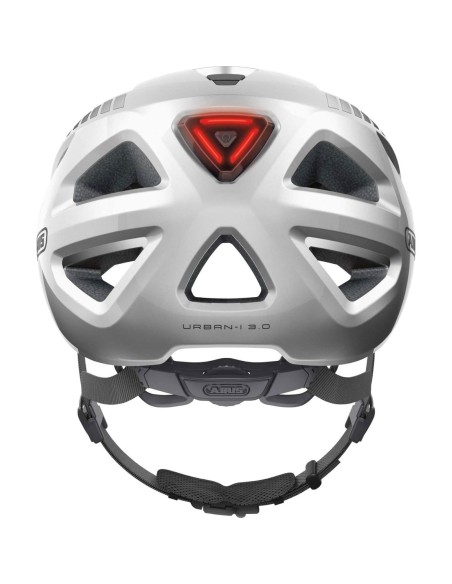 Abus helm Urban-I 3.0 signal silver M 52-58cm