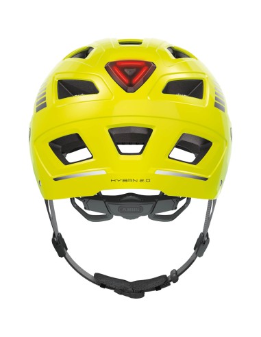 Abus helm Hyban 2.0 signal yellow L 56-61cm