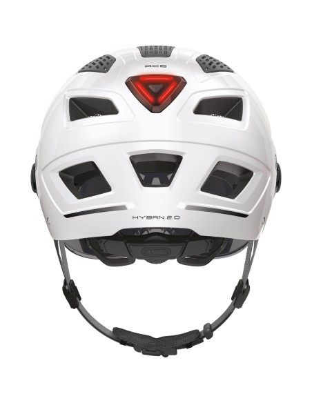 Abus helm Hyban 2.0 ACE polar white M 52-58cm
