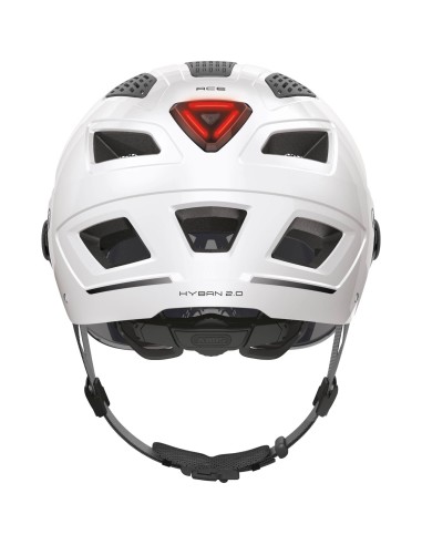 Abus helm Hyban 2.0 ACE polar white L 56-61cm