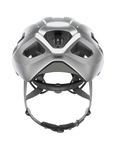 Abus helm Macator gleam silver M 52-58cm