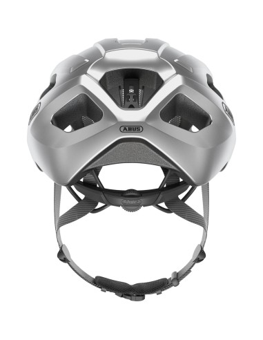 Abus helm Macator gleam silver L 58-62cm