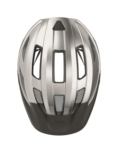 Abus helm Macator gleam silver L 58-62cm