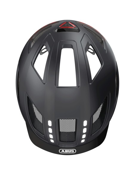 Abus helm Hyban 2.0 LED signal black M 52-58cm