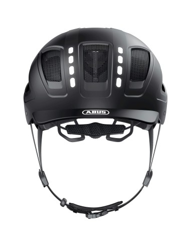 Abus helm Hyban 2.0 LED signal black XL 58-63cm