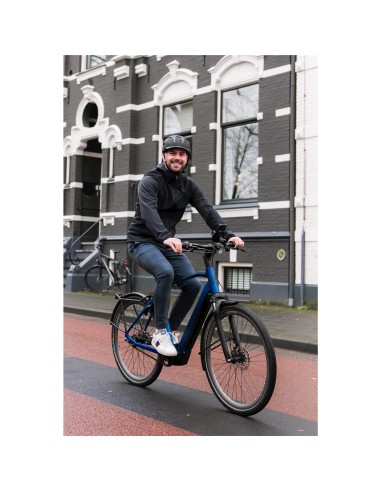 Abus helm Hyban 2.0 LED signal black XL 58-63cm