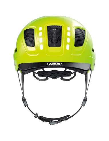 Abus helm Hyban 2.0 LED signal yellow M 52-58cm