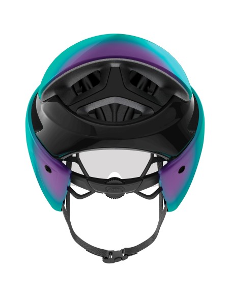 Abus helm GameChanger TRI flipflop purple M 52-58cm