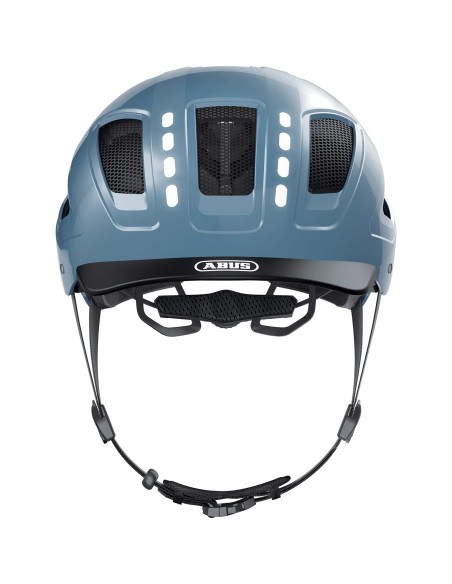 Abus helm Hyban 2.0 LED signal glacier M 52-58cm