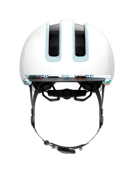 Abus helm HUD-Y flower white M 54-58cm