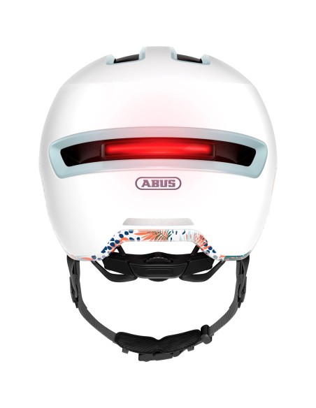 Abus helm HUD-Y flower white M 54-58cm