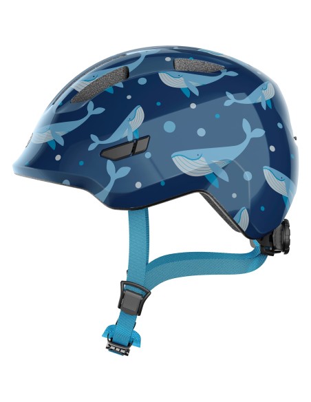 Abus helm Smiley 3.0 blue whale M 50-55cm