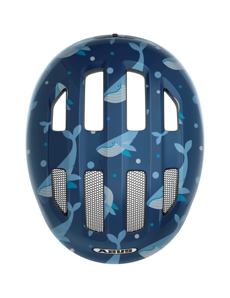 Abus helm Smiley 3.0 blue whale M 50-55cm