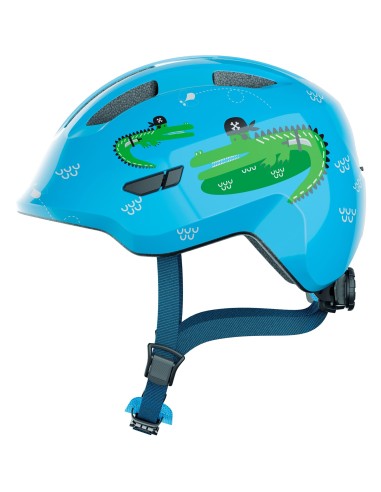 Abus helm Smiley 3.0 blue croco S 45-50cm
