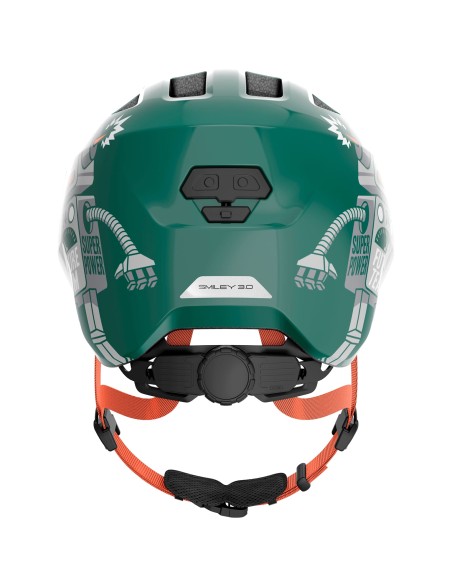 Abus helm Smiley 3.0 green robo M 50-55cm