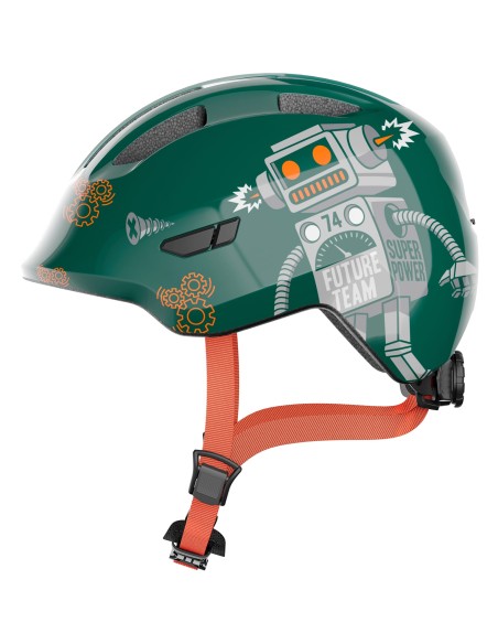Abus helm Smiley 3.0 green robo M 50-55cm
