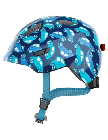 Abus helm Smiley 3.0 LED blue car S 45-50cm
