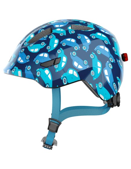 Abus helm Smiley 3.0 LED blue car M 50-55cm
