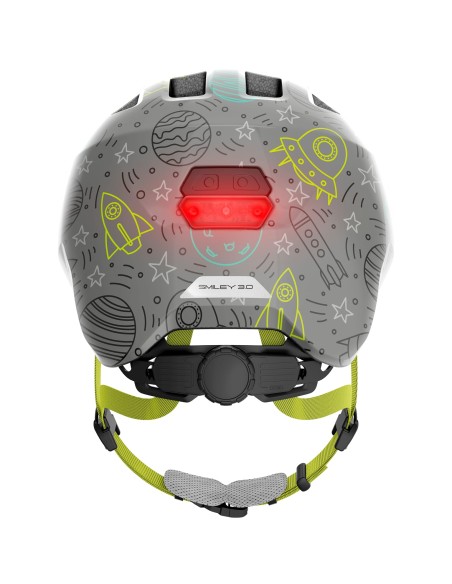 Abus helm Smiley 3.0 LED grey space S 45-50cm