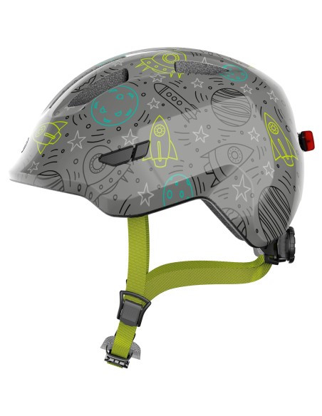 Abus helm Smiley 3.0 LED grey space S 45-50cm