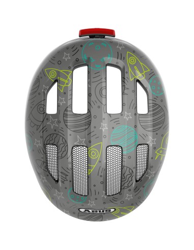 Abus helm Smiley 3.0 LED grey space M 50-55cm