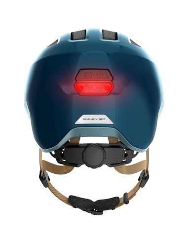 Abus helm Smiley 3.0 ACE LED royal blue M 50-55cm