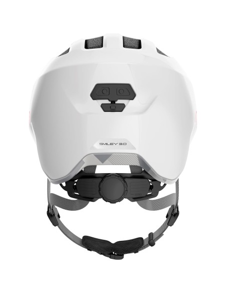 Abus helm Smiley 3.0 ACE LED shiny white S 45-50cm