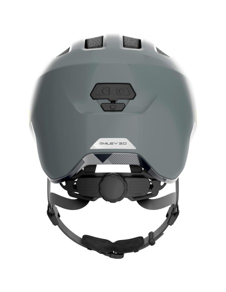 Abus helm Smiley 3.0 ACE LED shiny grey S 45-50cm