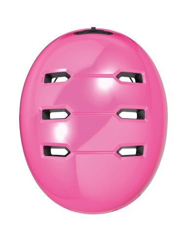 Abus helm Skurb Kid shiny pink S 45-50cm