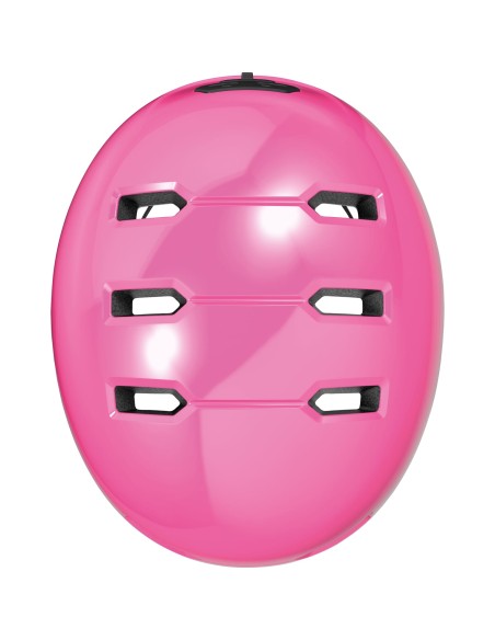 Abus helm Skurb Kid shiny pink S 45-50cm