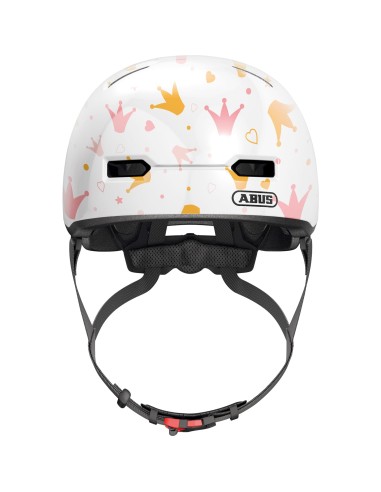 Abus helm Skurb Kid white crowns S 45-50cm