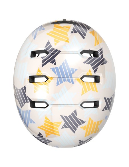 Abus helm Skurb Kid grey stars S 45-50cm