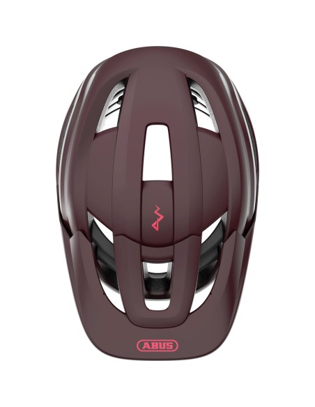 Abus helm Cliffhanger maple red L 57-61cm