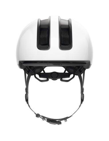 Abus helm HUD-Y shiny white L 57-61cm
