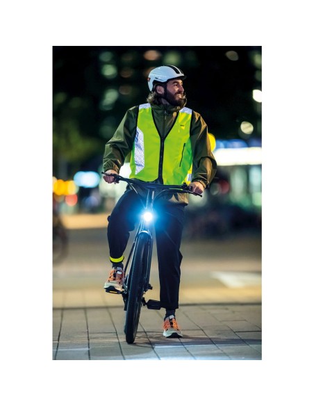 Abus helm HUD-Y shiny white L 57-61cm