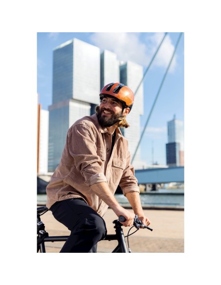 Abus helm HUD-Y goldfish orange M 54-58cm