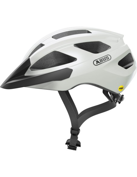 Abus helm Macator MIPS pearl white L 58-62cm