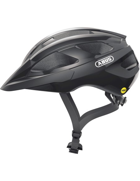 Abus helm Macator MIPS shiny black M 52-58cm