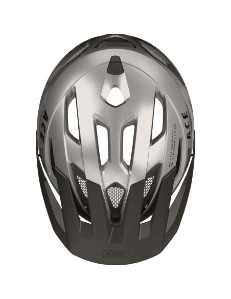 Abus helm Urban-I 3.0 ACE gleam silver S 51-55cm
